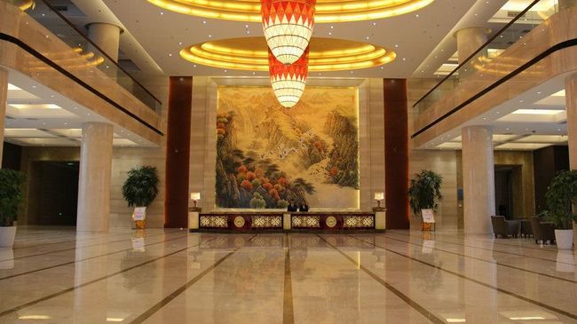 Moksan Qinyuan Conference Resort Hotel Чънду Интериор снимка